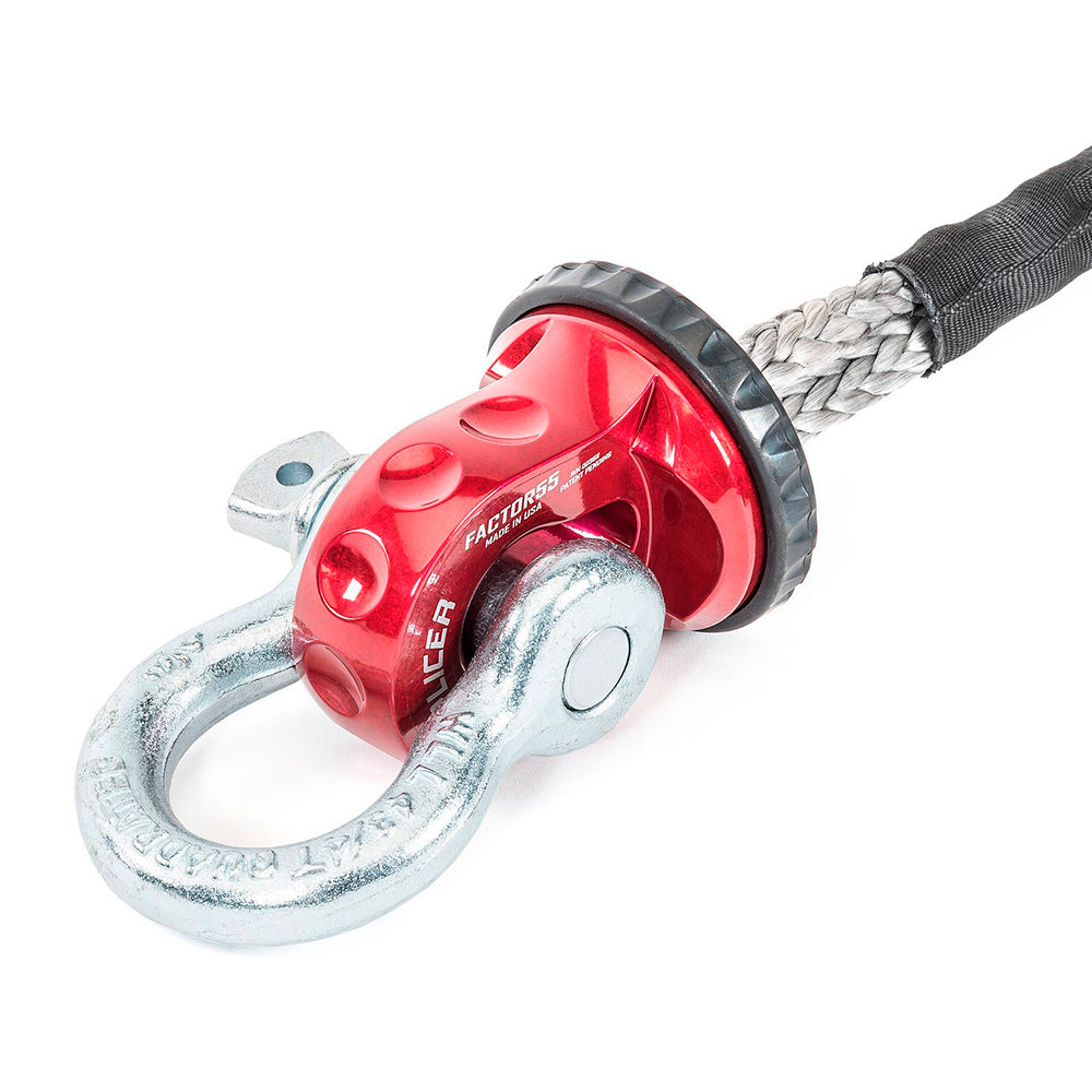 Factor 55 Splicer Shackle Mount Thimble in Red 00352-01