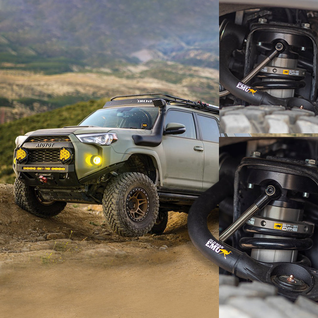 OME BP-51 4Runner w/ KDSS (03-21) 2.5-3 inch Lift Kit Old Man Emu Suspension Fits 4 & 5th Gen Toyota 4Runner 2003-ON